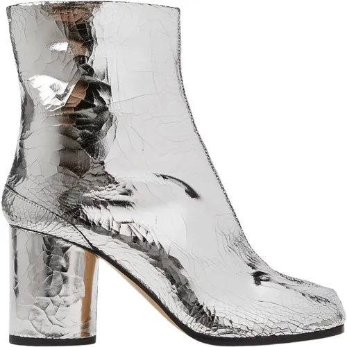 Metallic Tabi H80 Boots , female, Sizes: 6 UK - Maison Margiela - Modalova