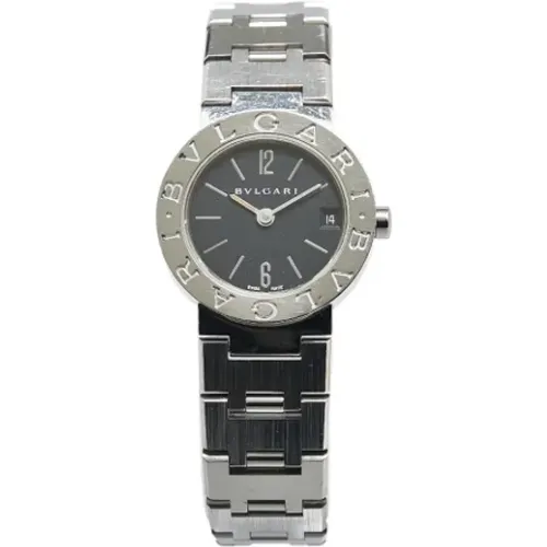 Pre-owned Watches, female, , Size: ONE SIZE Pre-owned Stainless Steel watches - Bvlgari Vintage - Modalova