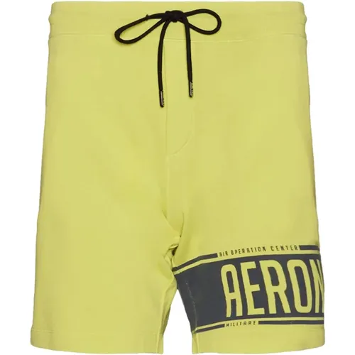 Lässige Shorts , Herren, Größe: L - aeronautica militare - Modalova