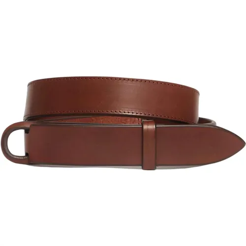 Leather Buckle Belt , male, Sizes: ONE SIZE - Orciani - Modalova