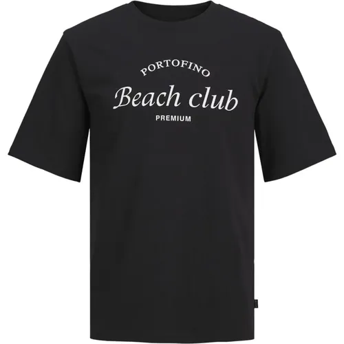 Ocean Club Front Print T-Shirt - jack & jones - Modalova