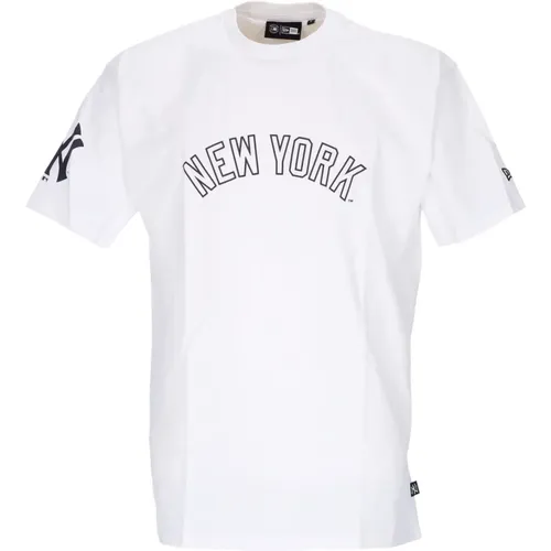 T-Shirts, male, , Size: L Yankees Wordmark Oversize Tee - new era - Modalova