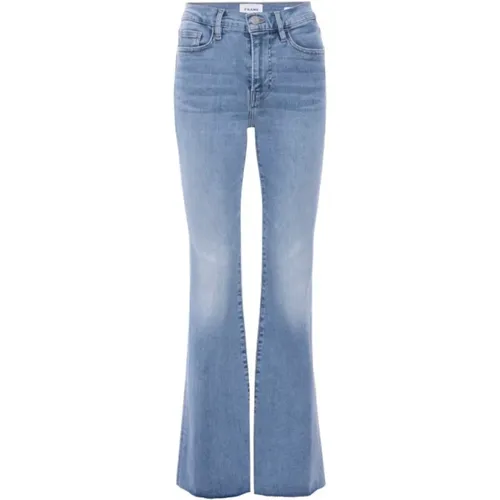 Flared Jeans , Damen, Größe: W30 - Frame - Modalova