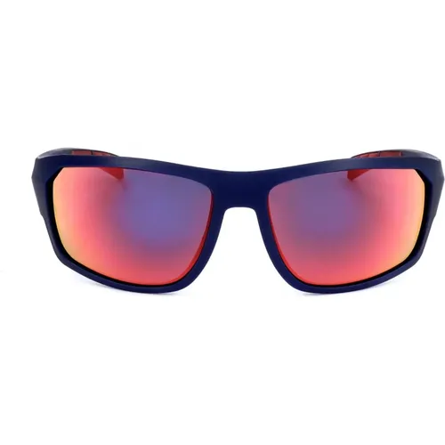 Sunglasses, male, , Size: ONE SIZE Blue Red Sunglasses - Tommy Hilfiger - Modalova