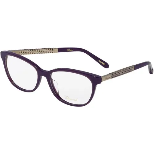 Glasses, female, , Size: ONE SIZE Plastic Frames with Violet Dial - Chopard - Modalova