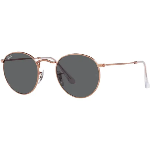 Runde Metall Sonnenbrille Retro Stil , unisex, Größe: 53 MM - Ray-Ban - Modalova