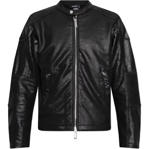 Light Jackets, male, , Size: S Jacket with decorative finish - Dsquared2 - Modalova