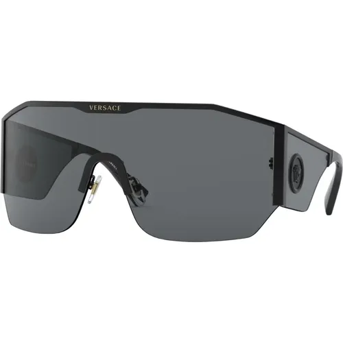 Medusa Halo Sunglasses , male, Sizes: 41 MM - Versace - Modalova