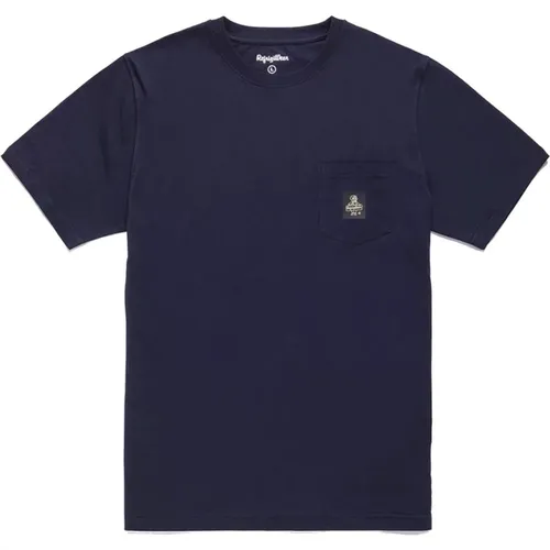 Baumwoll T-shirt mit Logo-Tasche - RefrigiWear - Modalova