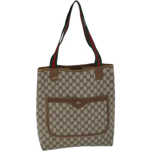 Pre-owned Tote Bags, female, , Size: ONE SIZE Pre-owned Leather totes - Gucci Vintage - Modalova