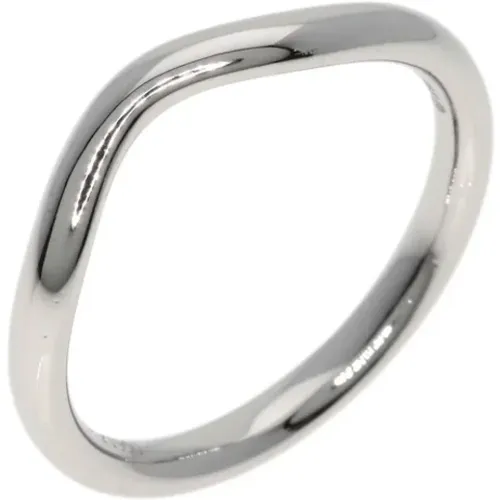 Pre-owned Jewellery, female, , Size: ONE SIZE Pre-owned Platinum rings - Tiffany & Co. Pre-owned - Modalova