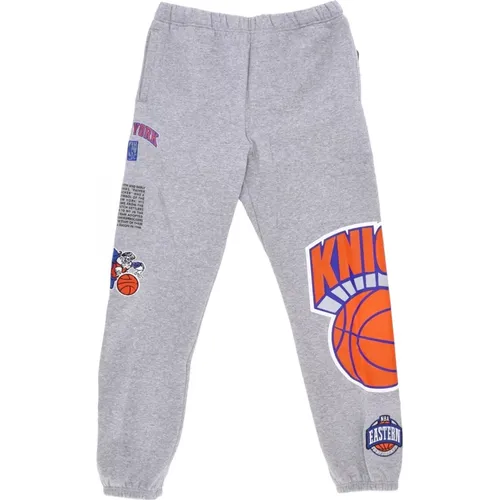 Sweatpants, male, , Size: XL NBA Team Origins Fleece Pants - Mitchell & Ness - Modalova