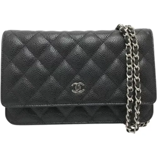 Pre-owned Leather chanel-bags , female, Sizes: ONE SIZE - Chanel Vintage - Modalova