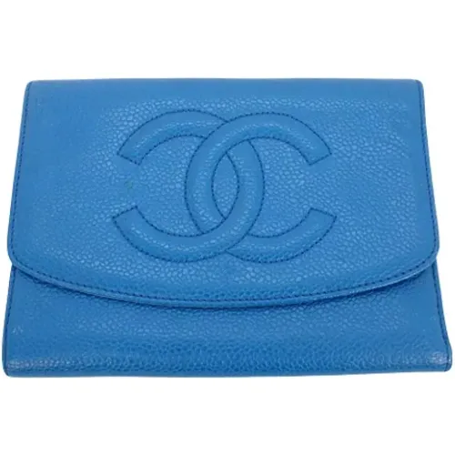 Pre-owned Leather wallets , female, Sizes: ONE SIZE - Chanel Vintage - Modalova