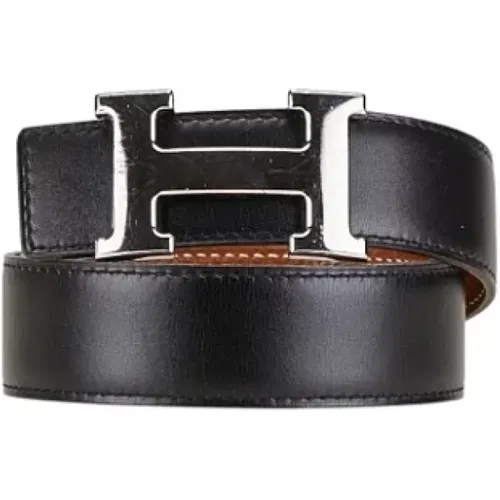 Pre-owned Belts, female, , Size: ONE SIZE Pre-owned Leather belts - Hermès Vintage - Modalova