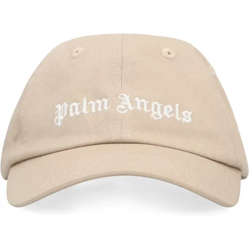 Caps, male, , Size: ONE SIZE Classic Logo Cap - Palm Angels - Modalova