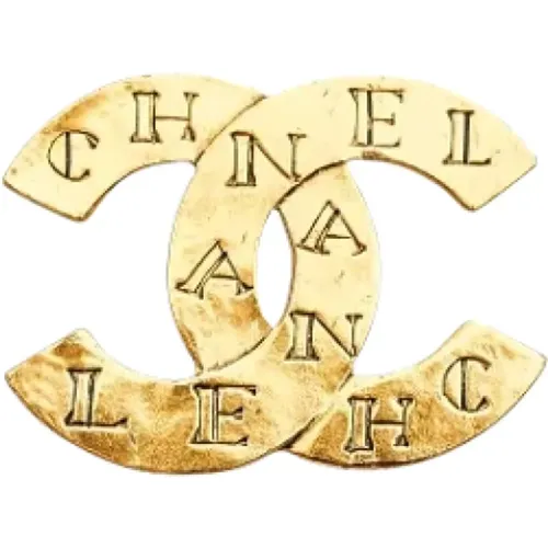 Pre-owned Jewellery, female, , Size: ONE SIZE Pre-owned Gold chanel-jewelry - Chanel Vintage - Modalova