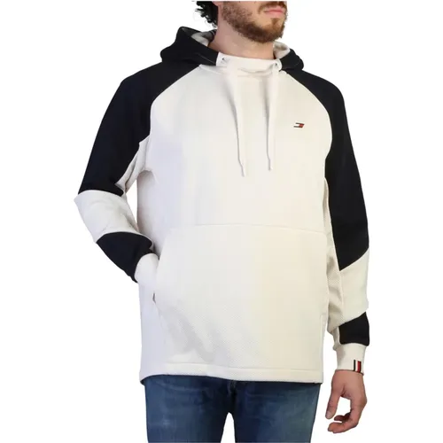 Herren Logo Baumwoll-Kapuzenpullover , Herren, Größe: S - Tommy Hilfiger - Modalova