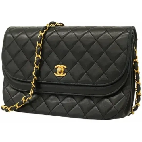 Pre-owned Leather chanel-bags , female, Sizes: ONE SIZE - Chanel Vintage - Modalova