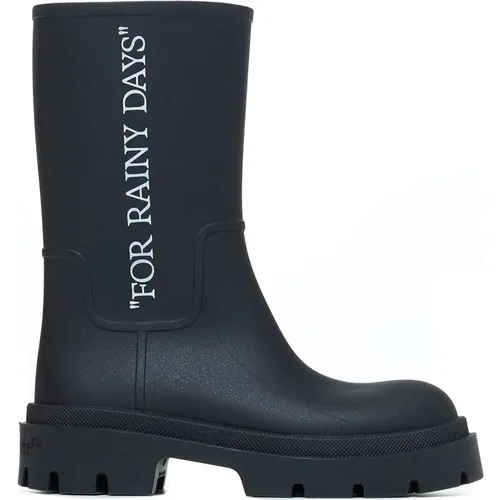 Boots , female, Sizes: 8 UK, 3 UK, 7 UK, 5 UK, 4 UK, 6 UK - Off White - Modalova