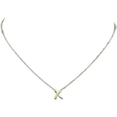 Pre-owned Jewellery, female, , Size: ONE SIZE Pre-owned Gold necklaces - Tiffany & Co. Pre-owned - Modalova