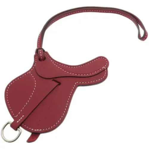 Pre-owned Accessories, female, , Size: ONE SIZE Pre-owned Leather key-holders - Hermès Vintage - Modalova