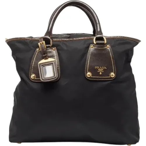 Pre-owned Tote Bags, female, , Size: ONE SIZE Pre-owned Leather prada-bags - Prada Vintage - Modalova