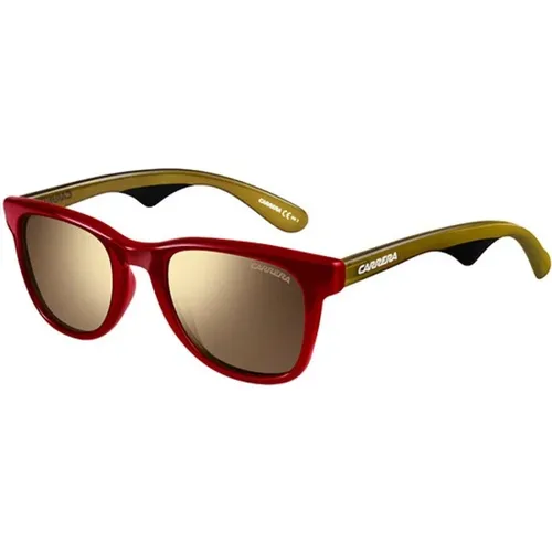 Burgundy Military Green Sunglasses , male, Sizes: 50 MM - Carrera - Modalova
