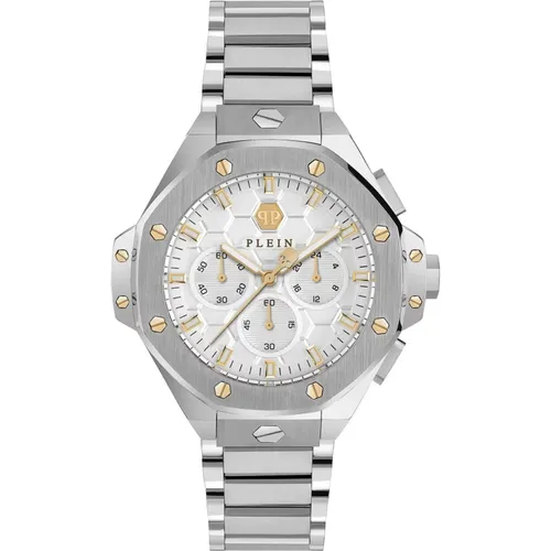 Chrono Royal Silber Edelstahl Uhr - Philipp Plein - Modalova