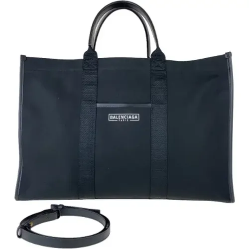 Pre-owned Weekend Bags, male, , Size: ONE SIZE Pre-owned Canvas totes - Balenciaga Vintage - Modalova