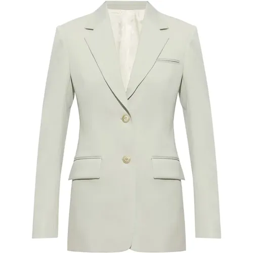 Blazers, female, , Size: S Single-breasted blazer - Lanvin - Modalova