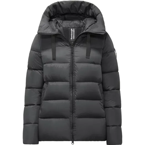 Down Jackets, female, , Size: XS Rome Jacket - Nylon Down Jacket - BomBoogie - Modalova