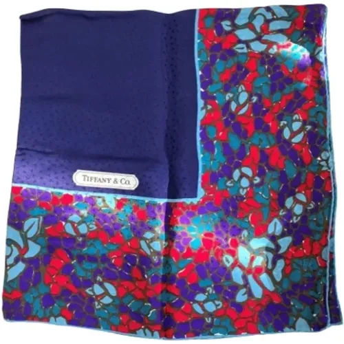 Pre-owned Silk scarves , female, Sizes: ONE SIZE - Tiffany & Co. Pre-owned - Modalova