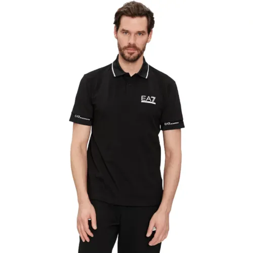 EA7 Emporio Armani Polo Shirt , male, Sizes: M, L - Emporio Armani EA7 - Modalova