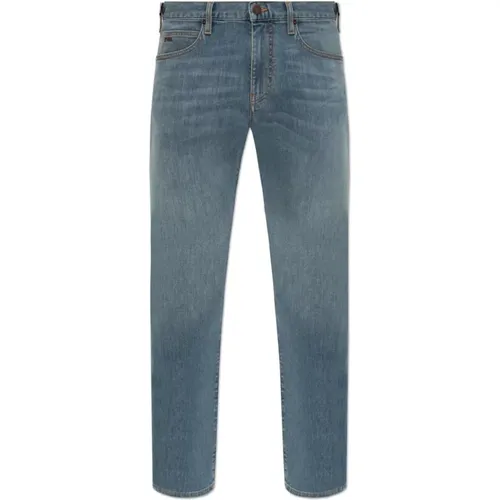 J45 regular fit jeans , Herren, Größe: W33 - Emporio Armani - Modalova