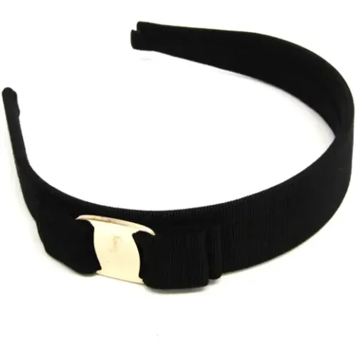 Pre-owned Accessories, female, , Size: ONE SIZE Pre-owned Fabric hair-accessories - Salvatore Ferragamo Pre-owned - Modalova