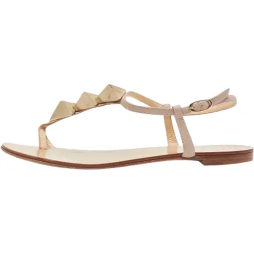 Pre-owned Sandals, female, , Size: 9 US Pre-owned Leather sandals - Giuseppe Zanotti Pre-owned - Modalova