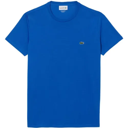 Klassisches Kurzarm-T-Shirt , Herren, Größe: XS - Lacoste - Modalova