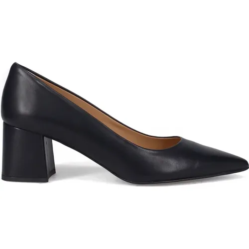 Elegante Schwarze Wildleder Pumps Décolleté , Damen, Größe: 37 EU - Sangiorgio - Modalova