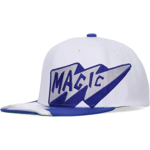 Caps, male, , Size: ONE SIZE Orlando Magic Snapback Cap - Mitchell & Ness - Modalova