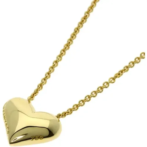 Pre-owned Jewellery, female, , Size: ONE SIZE Pre-owned Gold necklaces - Tiffany & Co. Pre-owned - Modalova