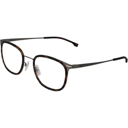 Glasses, male, , Size: ONE SIZE Rectangle Optical Frames for Men - Hugo Boss - Modalova