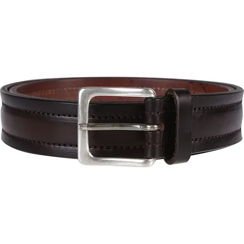 Belts, male, , Size: 105 CM Soft Leather Belt - Orciani - Modalova