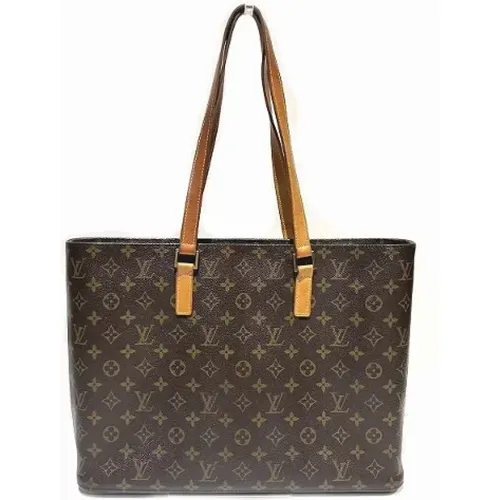 Pre-owned Tote Bags, female, , Size: ONE SIZE Pre-owned Canvas louis-vuitton-bags - Louis Vuitton Vintage - Modalova