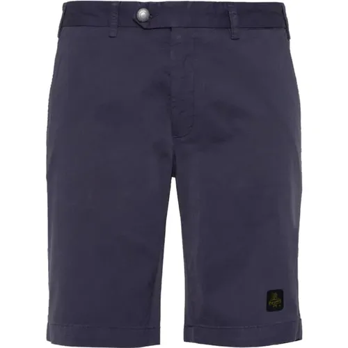 Beige Bermuda Shorts aus Baumwollmischung , Herren, Größe: W33 - RefrigiWear - Modalova