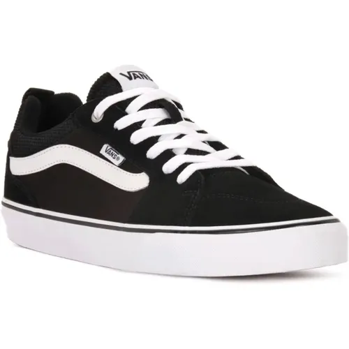 Breathable Low Top Sneaker with Padded Ankle , male, Sizes: 11 UK, 9 UK, 12 UK, 6 UK, 8 1/2 UK, 8 UK, 10 UK, 7 UK - Vans - Modalova