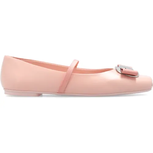 ‘Zina’ ballet flats , female, Sizes: 4 1/2 UK, 5 UK, 4 UK, 3 1/2 UK, 2 1/2 UK, 5 1/2 UK - Salvatore Ferragamo - Modalova