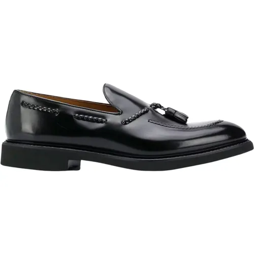 Leather Loafer Flat Shoes , male, Sizes: 7 UK, 8 UK, 6 1/2 UK, 9 UK - Doucal's - Modalova