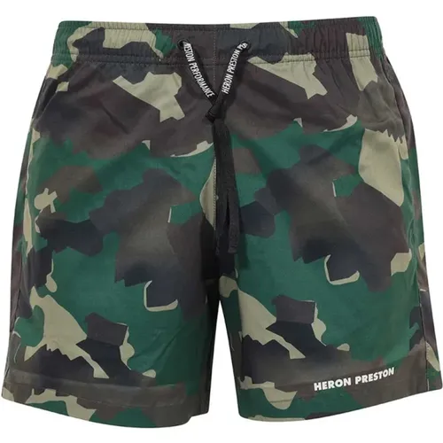 Camouflage Bermuda Shorts , Herren, Größe: 2XL - Heron Preston - Modalova