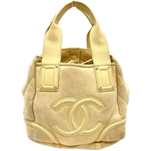 Pre-owned Suede chanel-bags , female, Sizes: ONE SIZE - Chanel Vintage - Modalova